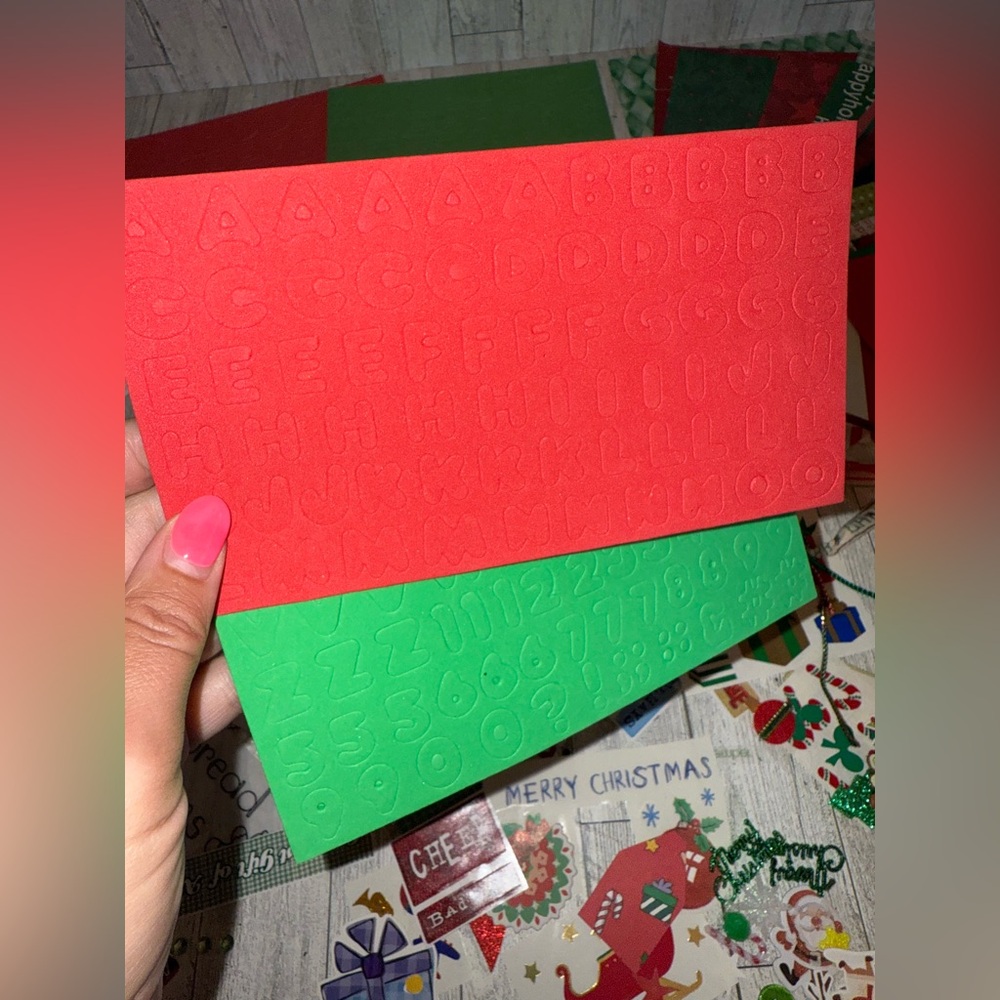 Junk Journal Ephemera Christmas Theme over 100 PIECES- includes a new blank book - Picture 10 of 15